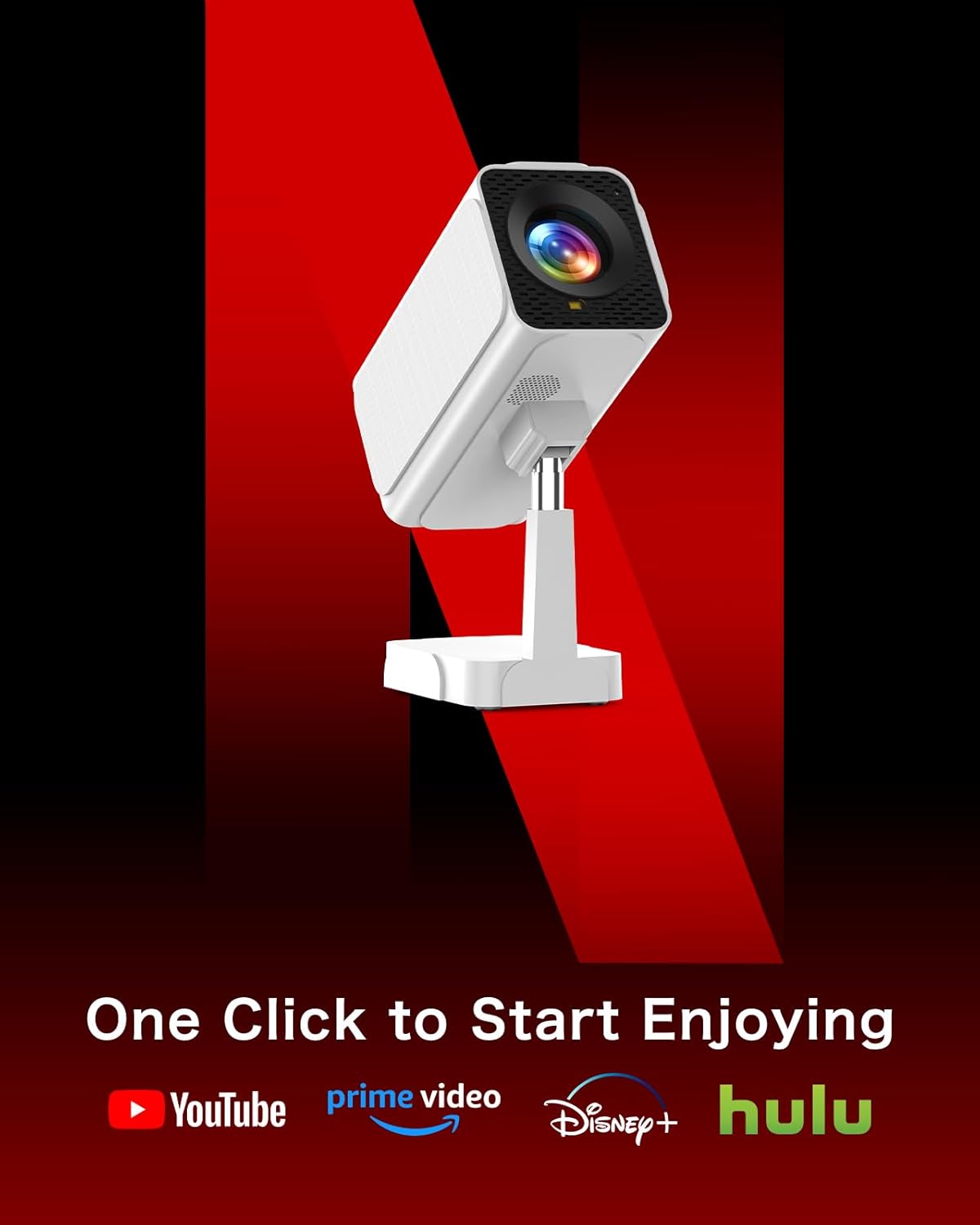 Smart Beamer TP-04, Netflix Beamer mit WiFi BT