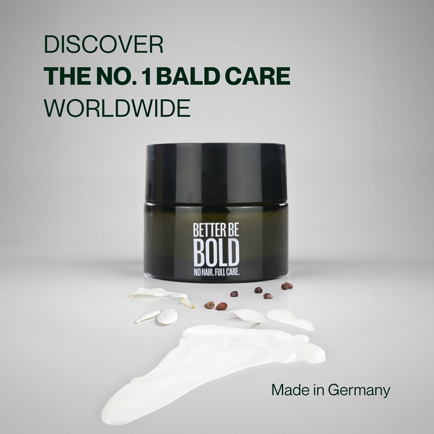 Glatzenrasierer & Creme Anti-Shine Set