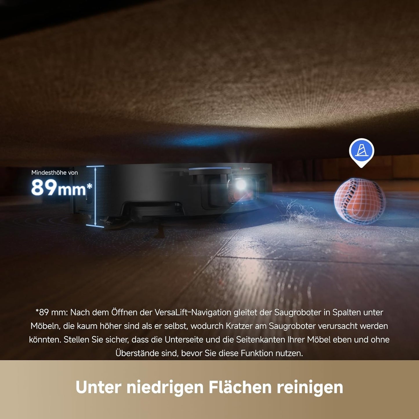 Staubsaugerroboter X50 Master mit 360° Navigation, X50 Master