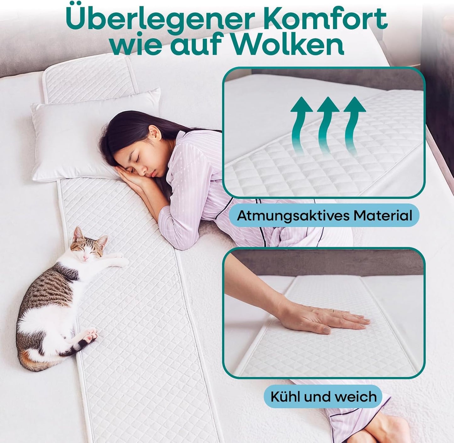 Liebesbrücke für Split King Betten