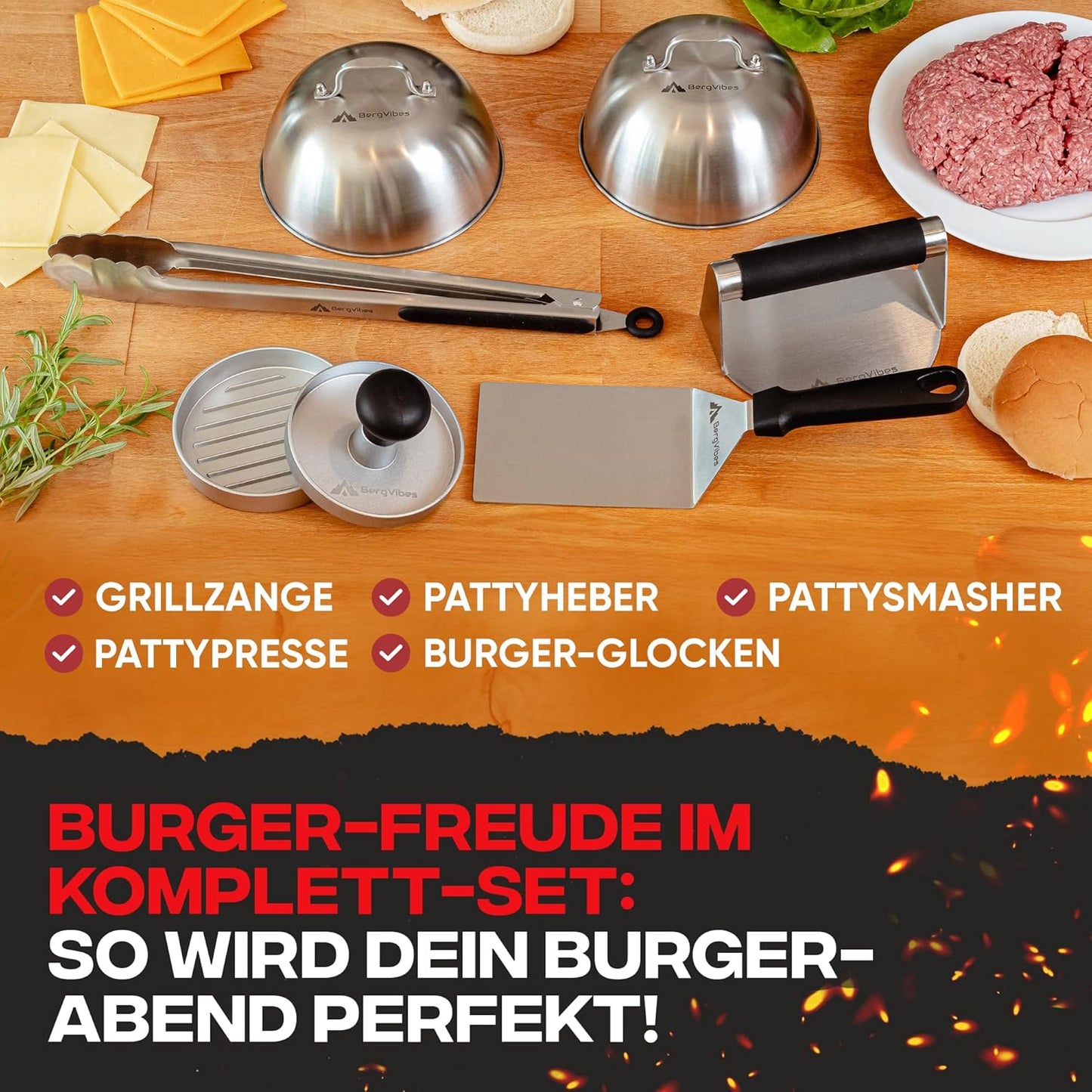Smash Burger Set 6 TLG.