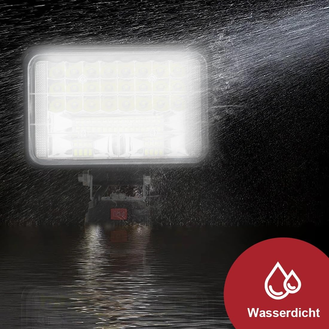 Akku-Lampe, 5 zoll mit USB