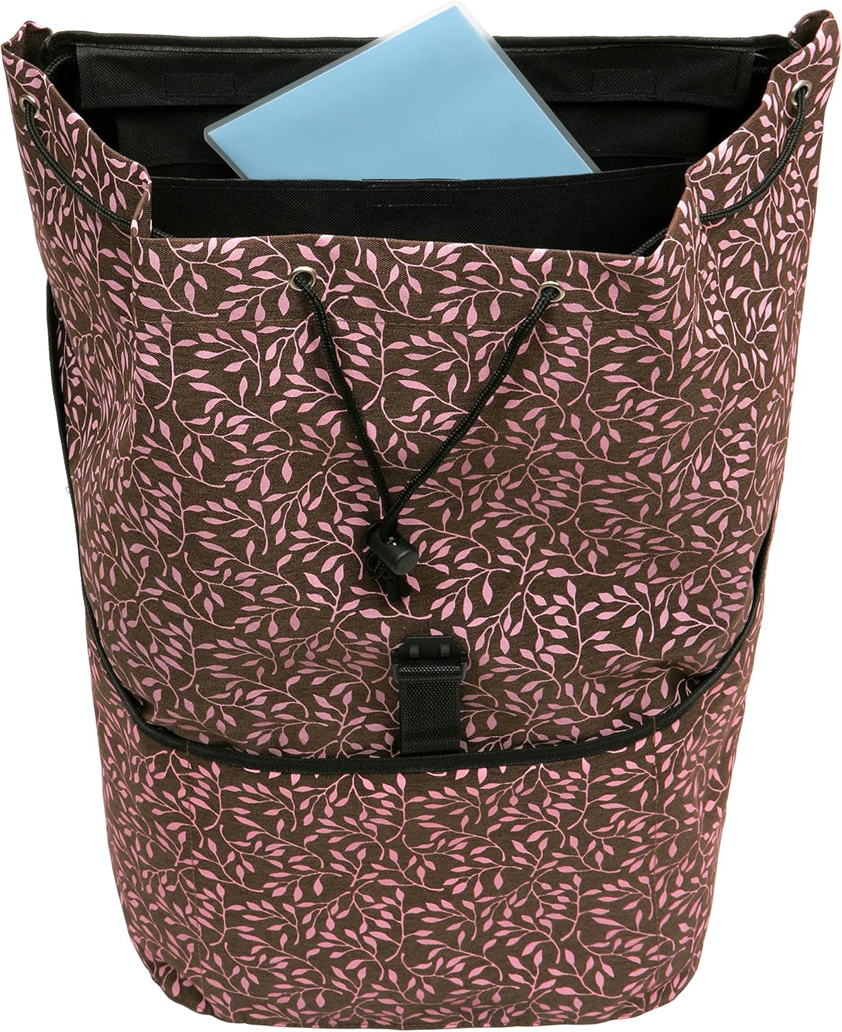 Einkaufstrolley mit Sitz, klappbar, 46L Volumen, Rose
