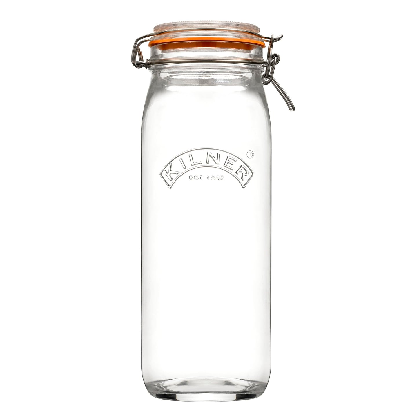 Vorratsglas mit Bügelverschluss, 2,1 L | Rund