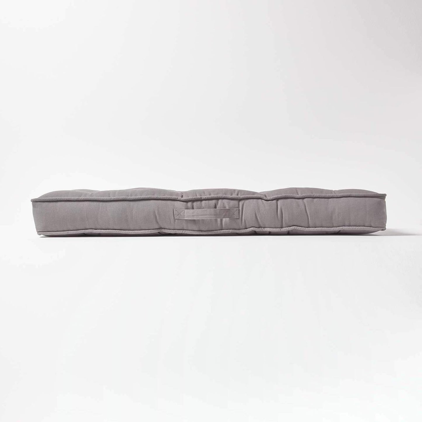 Sitzerhöhung Sofa-Auflage für 2-Sitzer, Grau 100 x 48 cm (2-Sitzer)