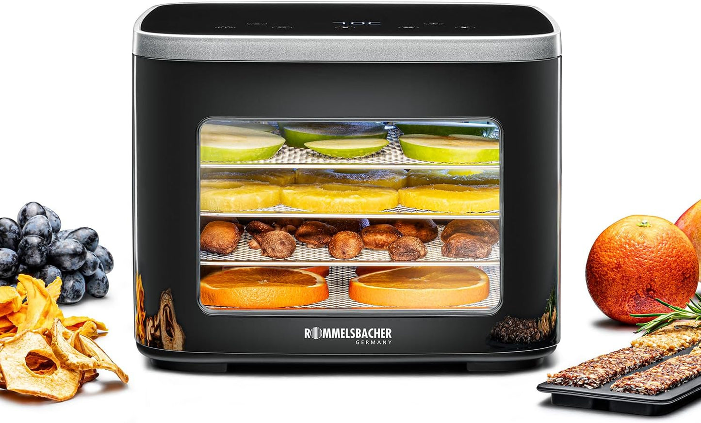 Dörrautomat DA 450 mit LCD-Display, 0,2 m² / 2000 cm² Dörrfläche