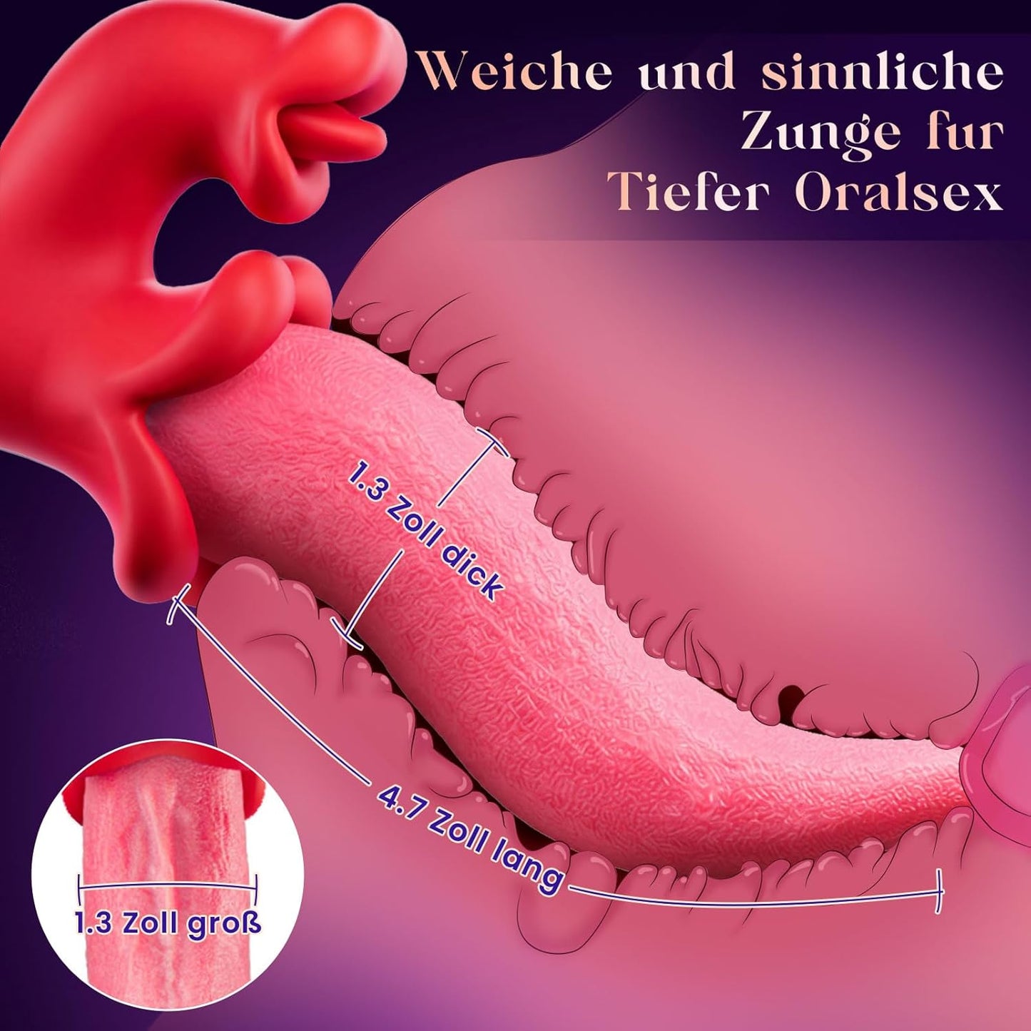 Vibratorenset für Frauen mit 9 Funktionen
