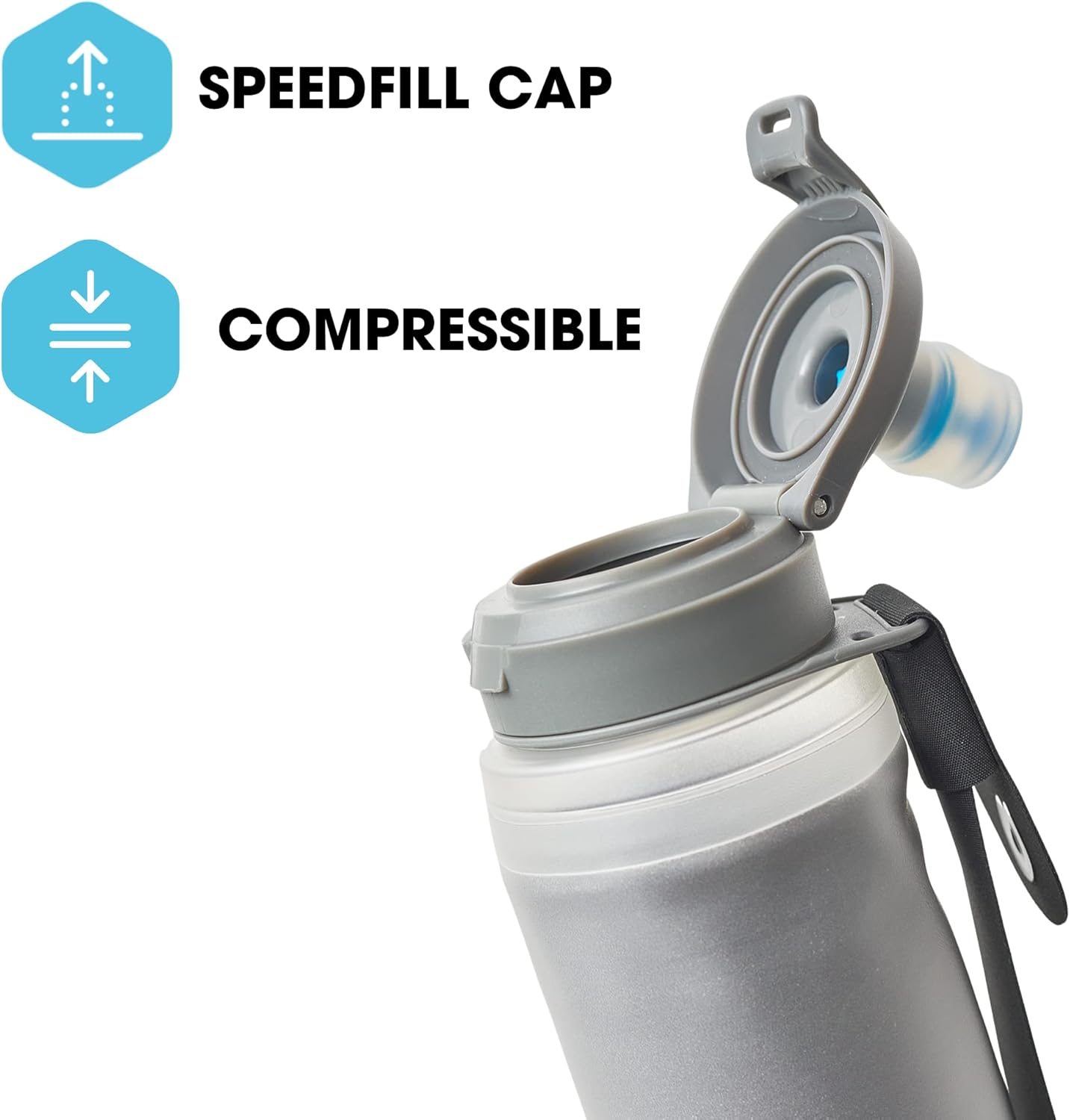 Skyflask Speed, 300 ml - Insiulated Silber