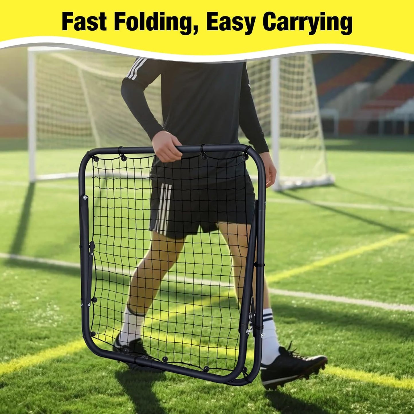 Fussball-Rebounder Netz 100 x 100 cm