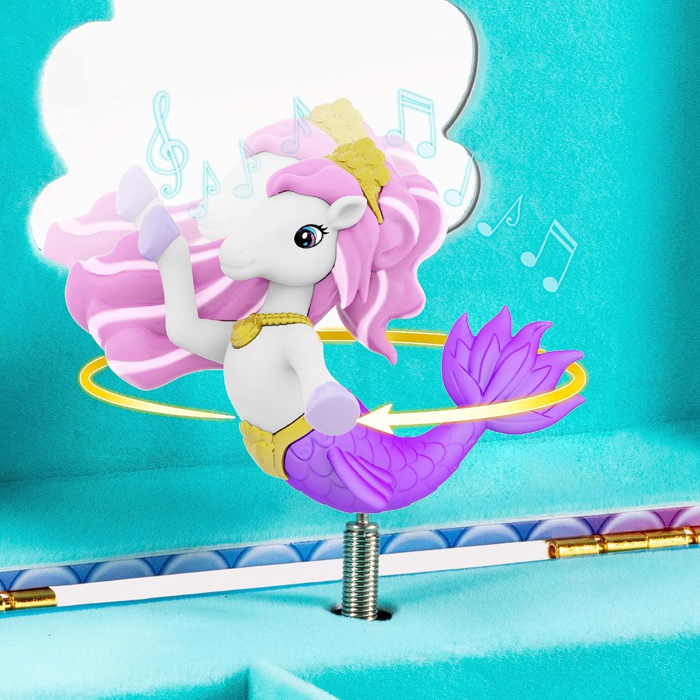 Schmuckkästchen Musikdose Galupy Mermaid, Galupy Mermaid