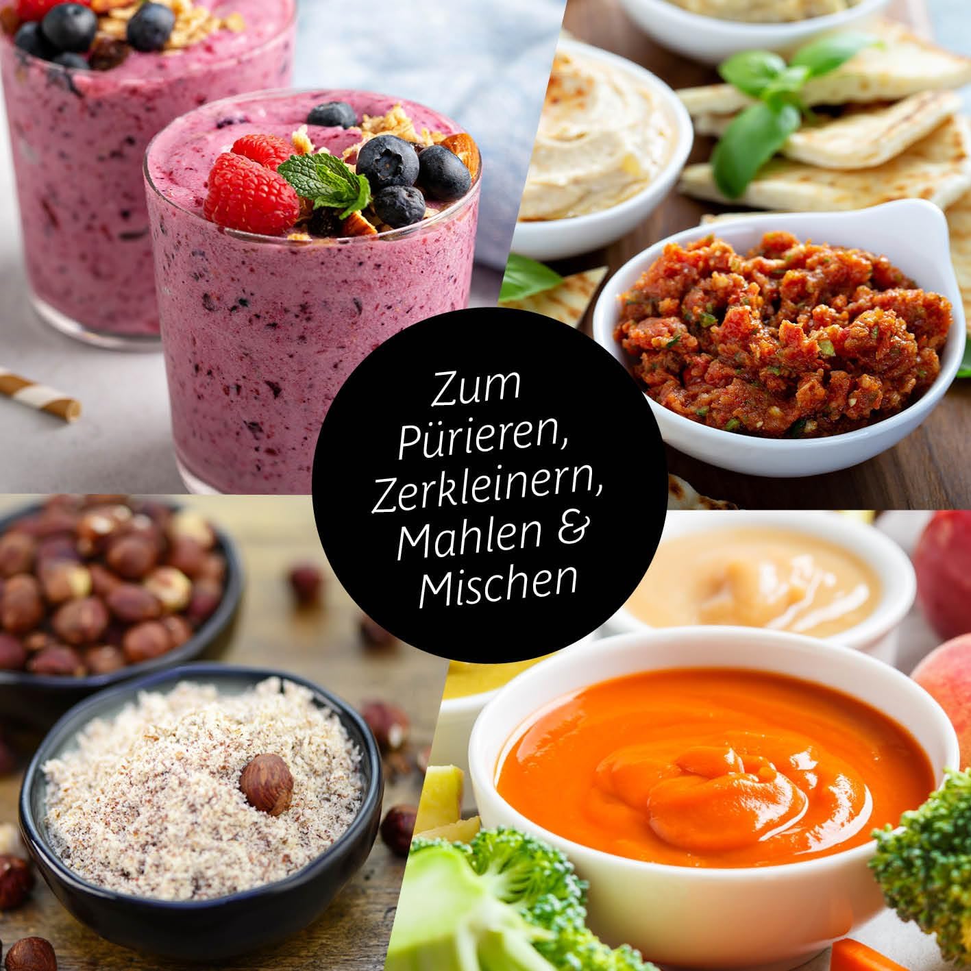 Standmixer Mr. Magic, Grün-schwarz | 400 W Power + | M-set
