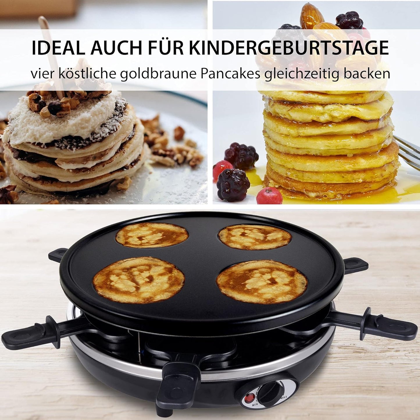 4 in 1 Raclette