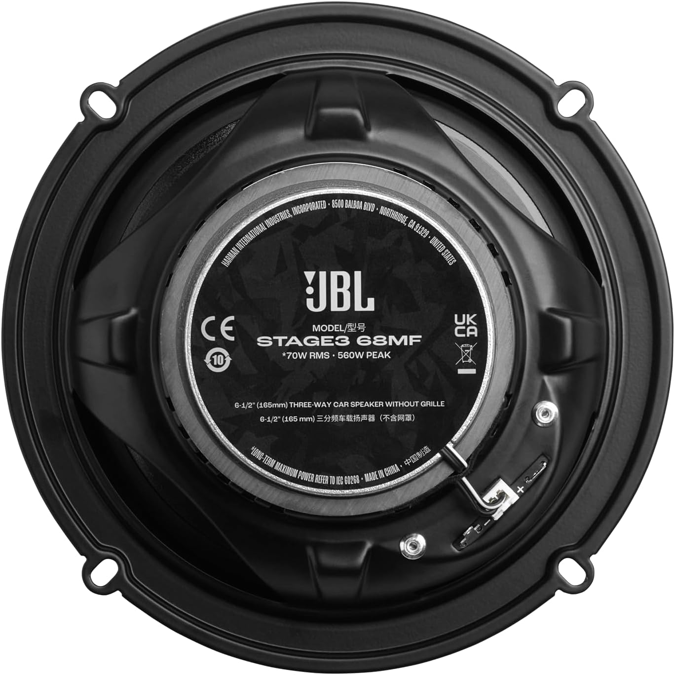Stage3 Gen2 3-Wege Koaxial Lautsprecher, 6.5"|(165mm) 3-Way|Full Range