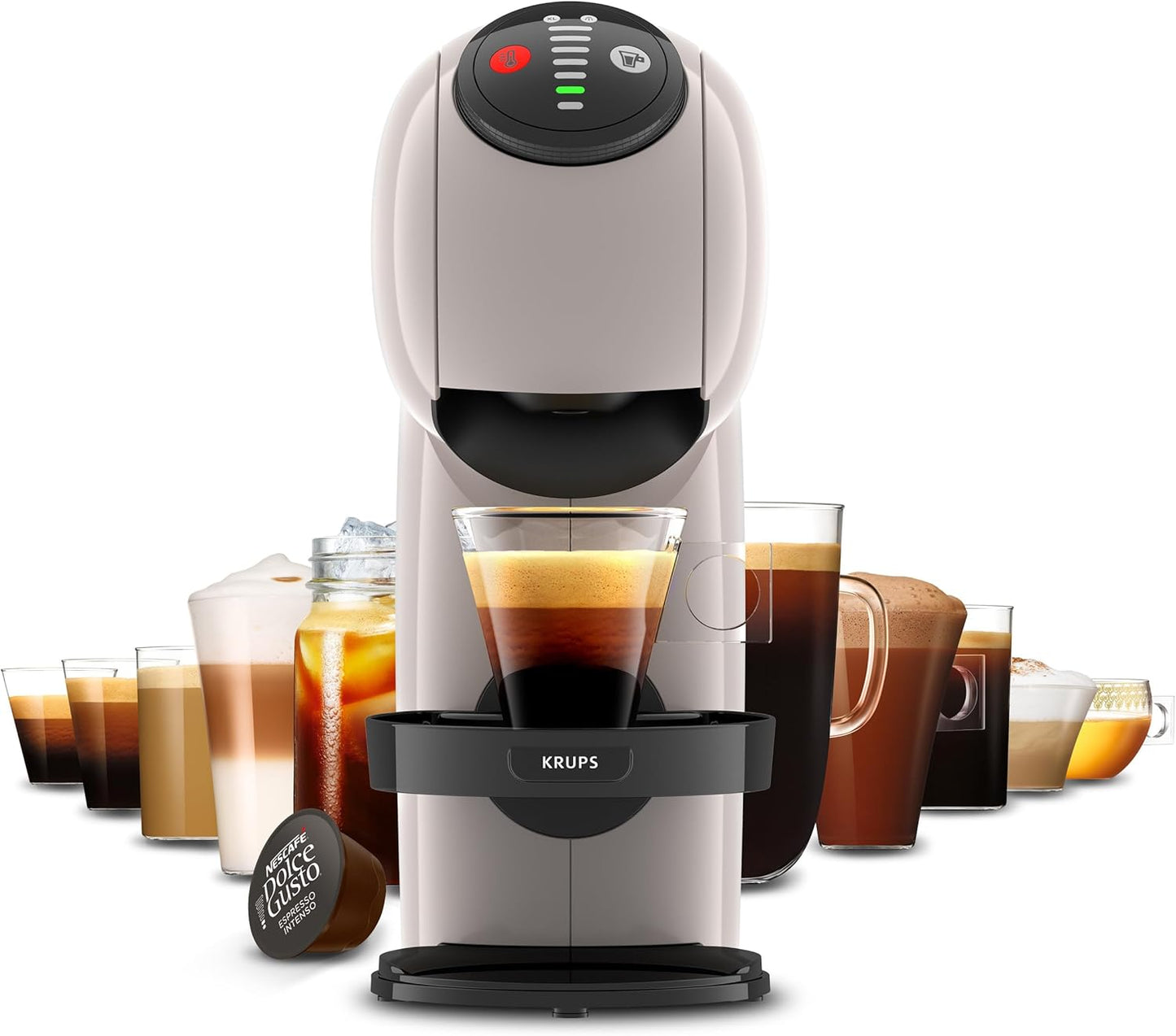 Kaffeekapselmaschine Genio S, Taupe