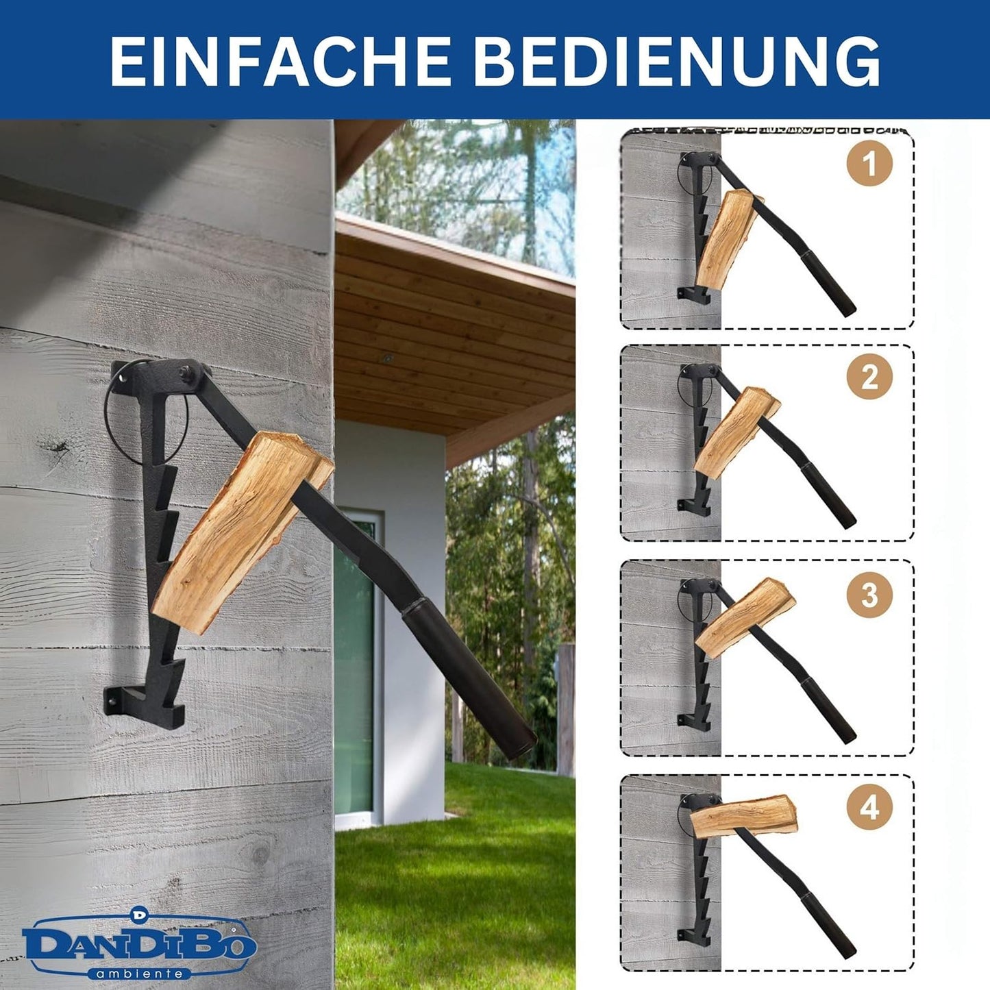 Manueller Holzspalter