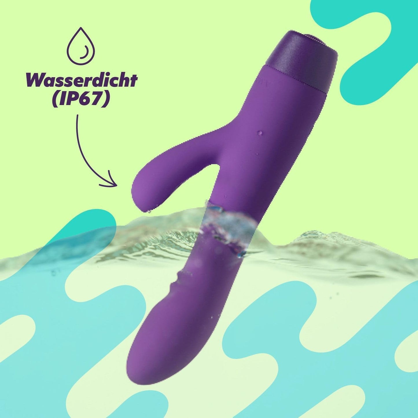 Joy Rabbit Vibrator für Frauen, Lila
