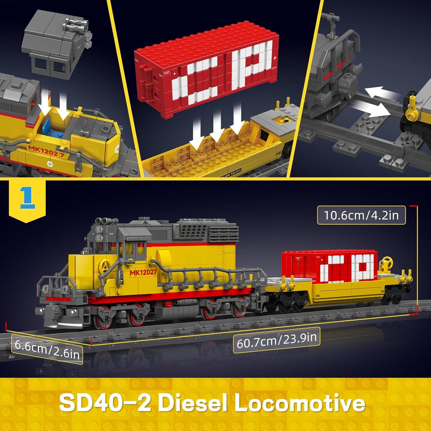 Technik - Ferngesteuerte SD40-2 Diesel-Lokomotive, SD40-2 Diesel Locomotive