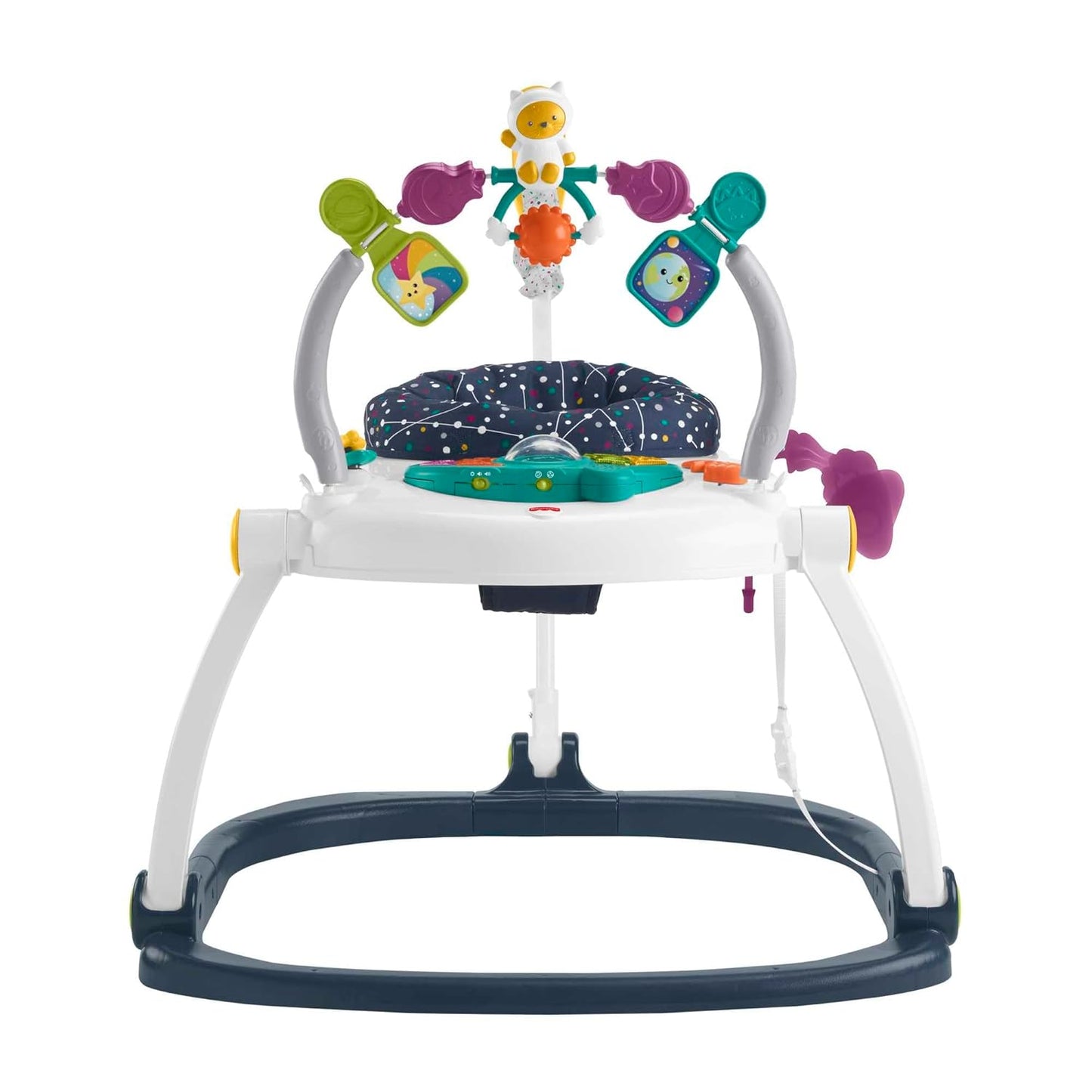 HPH46 Jumperoo Astrokätzchen Wippe & Spielcenter mit Licht & Sound, Reduzierte Verpackung