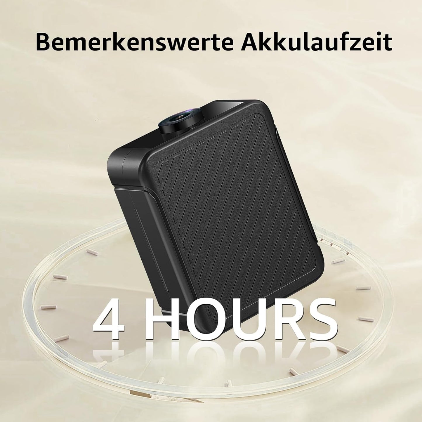 4K Mini Kamera mit Nachtsicht, Schwarz