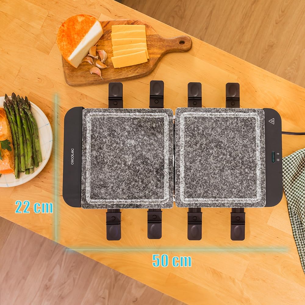 Raclette Grill-Set für 8 Personen, Allstone