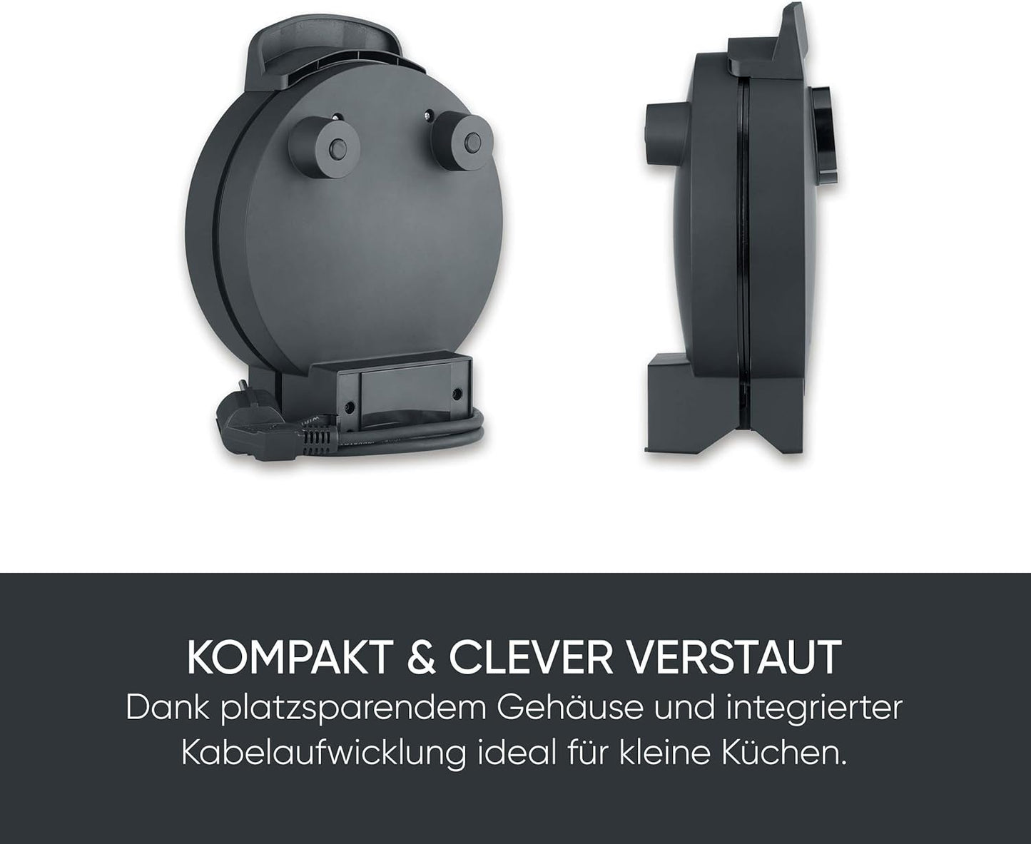 Waffeleisen WA 2117, NEU: Design Waffeleisen