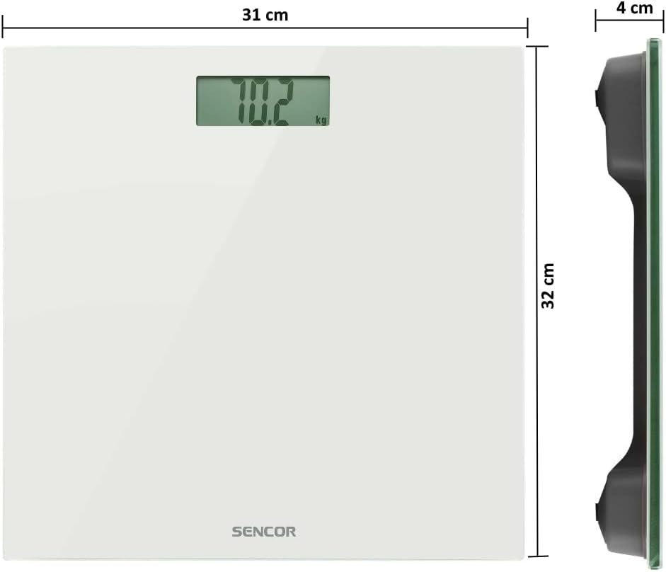 Personenwaage SBS 2301WH, Weiss / SBS 2301