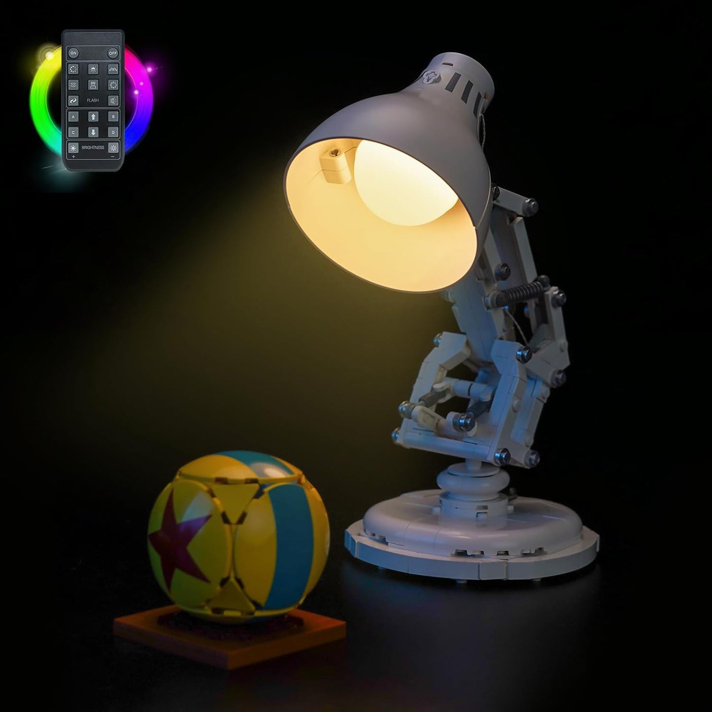 LED Licht Set für LEGO Disney Pixar Luxo Jr. (21357) inkl. Fernbedienung, 76445 Herbology Class Fernbedienung