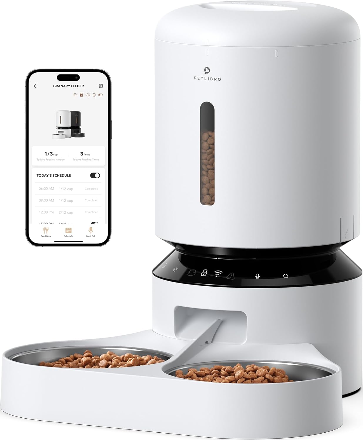 Futterautomat ‎AF103, 5G WiFi Für 2 Katzen