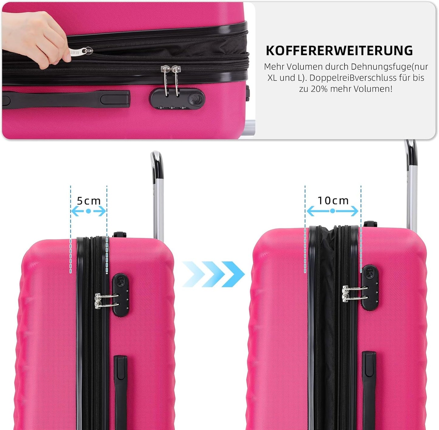 Reisekofferset, Peach