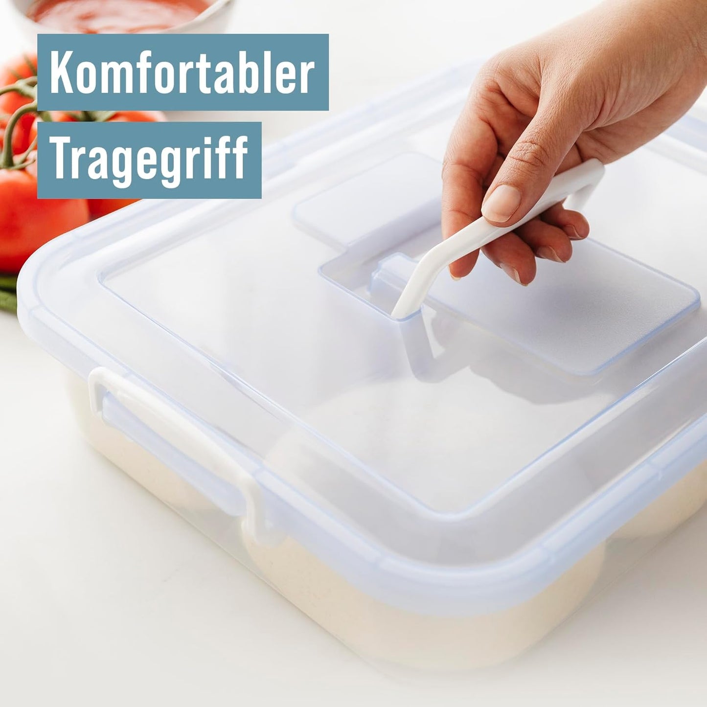 Pizzaballenbox, Blau 35,6 x 27,9 cm