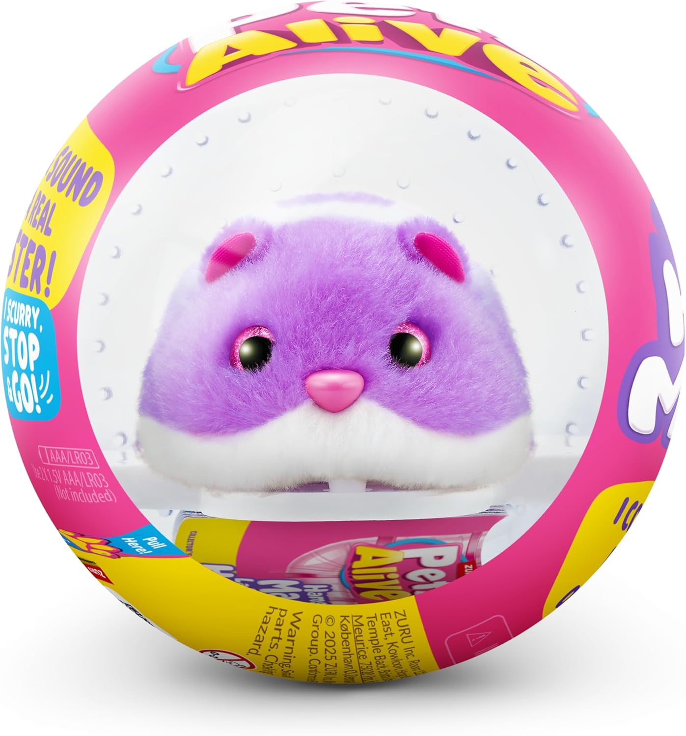 Hamster Mania Interaktives Spielzeug, Lila