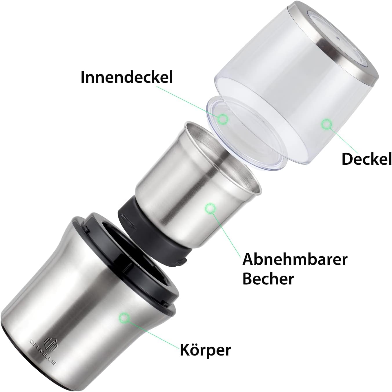 DM-7412M Kaffeemühle, DM-7412M