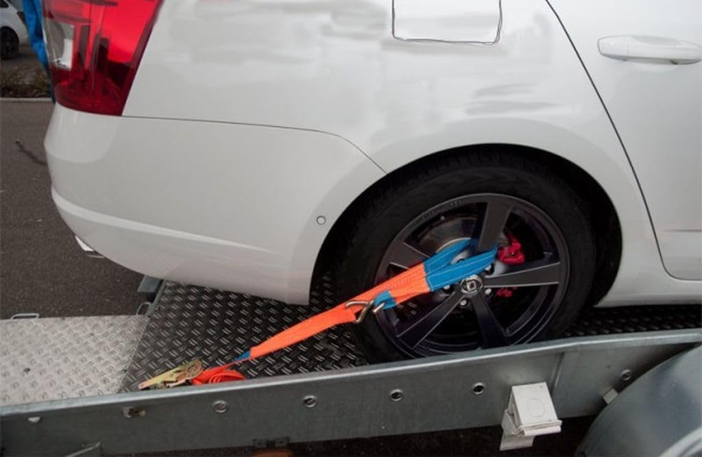 Spanngurt-Set für Pkw-Radsicherung