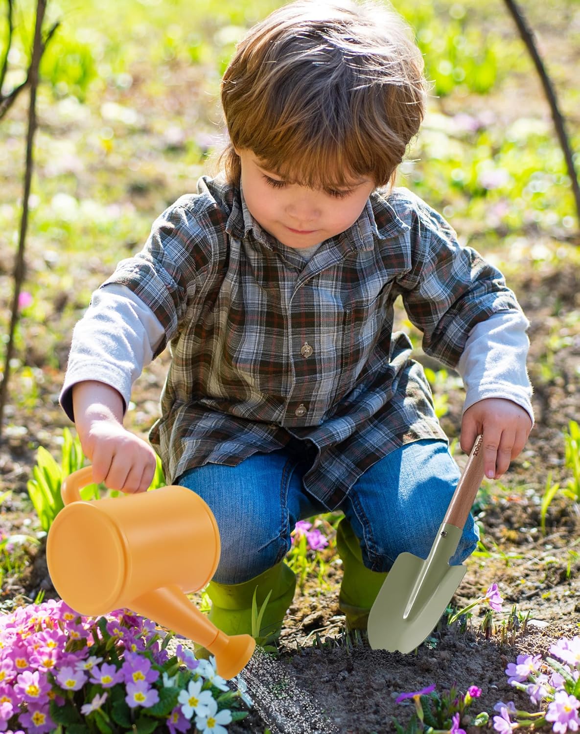 Kinder Gartenarbeit Set (18-teilig) Outdoor-Lernspielzeug