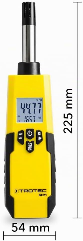 Hygrometer und Thermometer, -30 °C/+100 °C