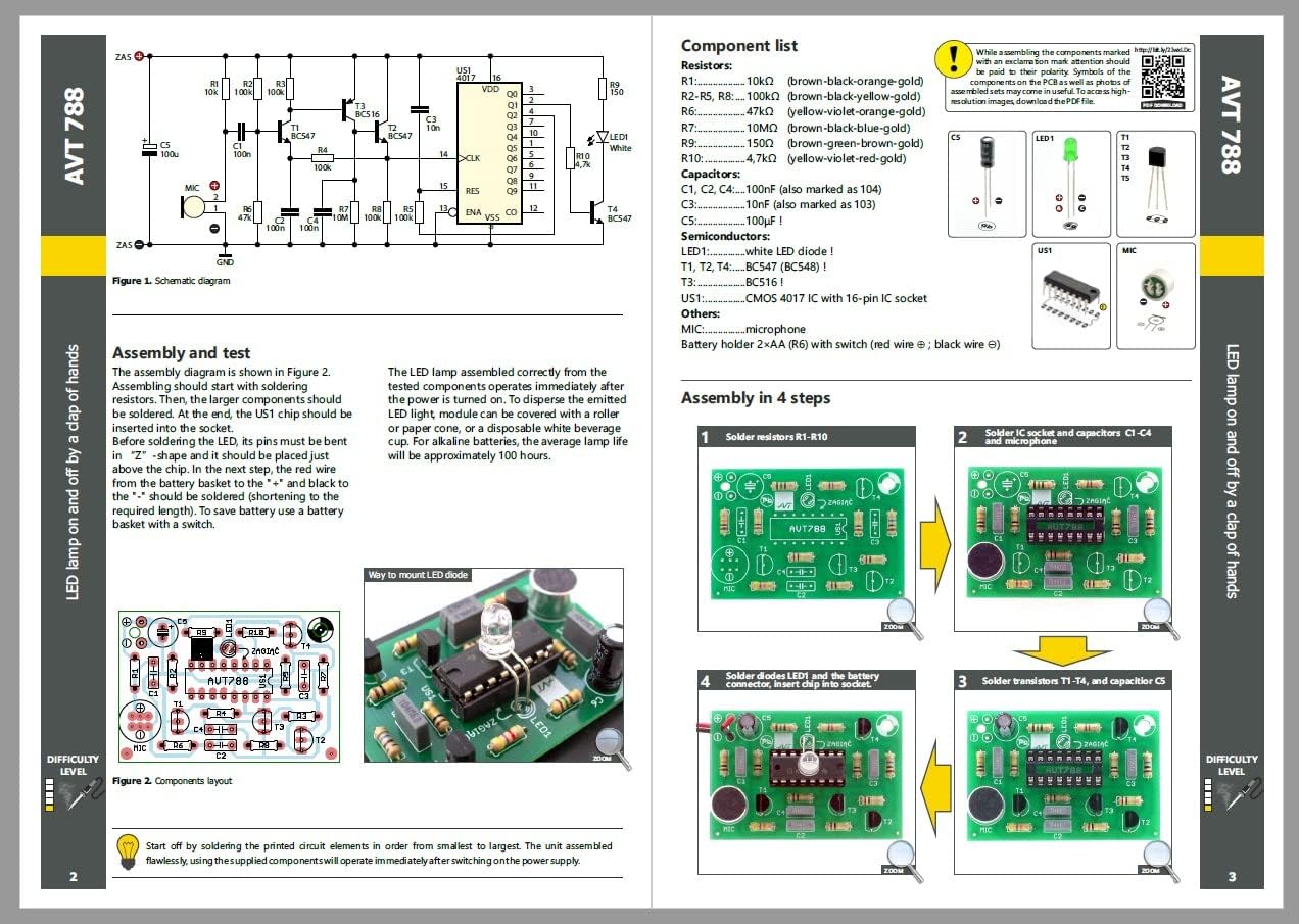 DIY Elektronik Übungsplatine