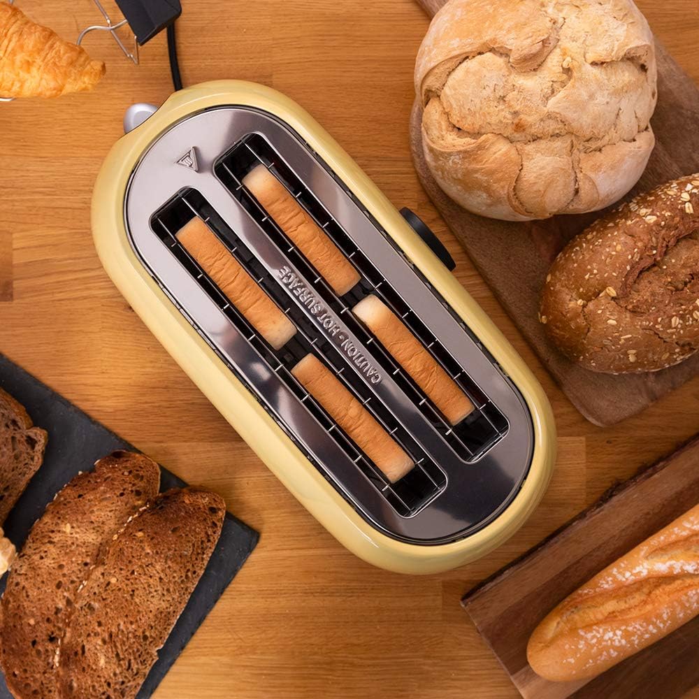 ClassicToast Toaster, Extra Doppel Gelb
