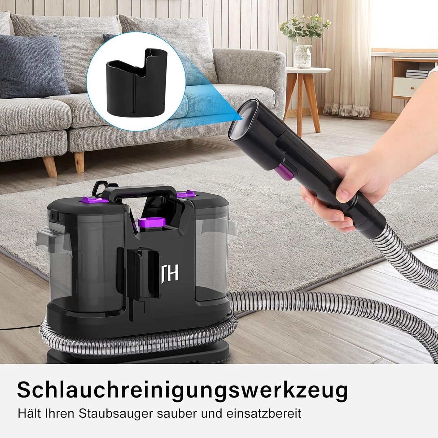 Waschsauger Teppich- und Polsterreiniger ‎VC01, Waschsauger Teppichreiniger