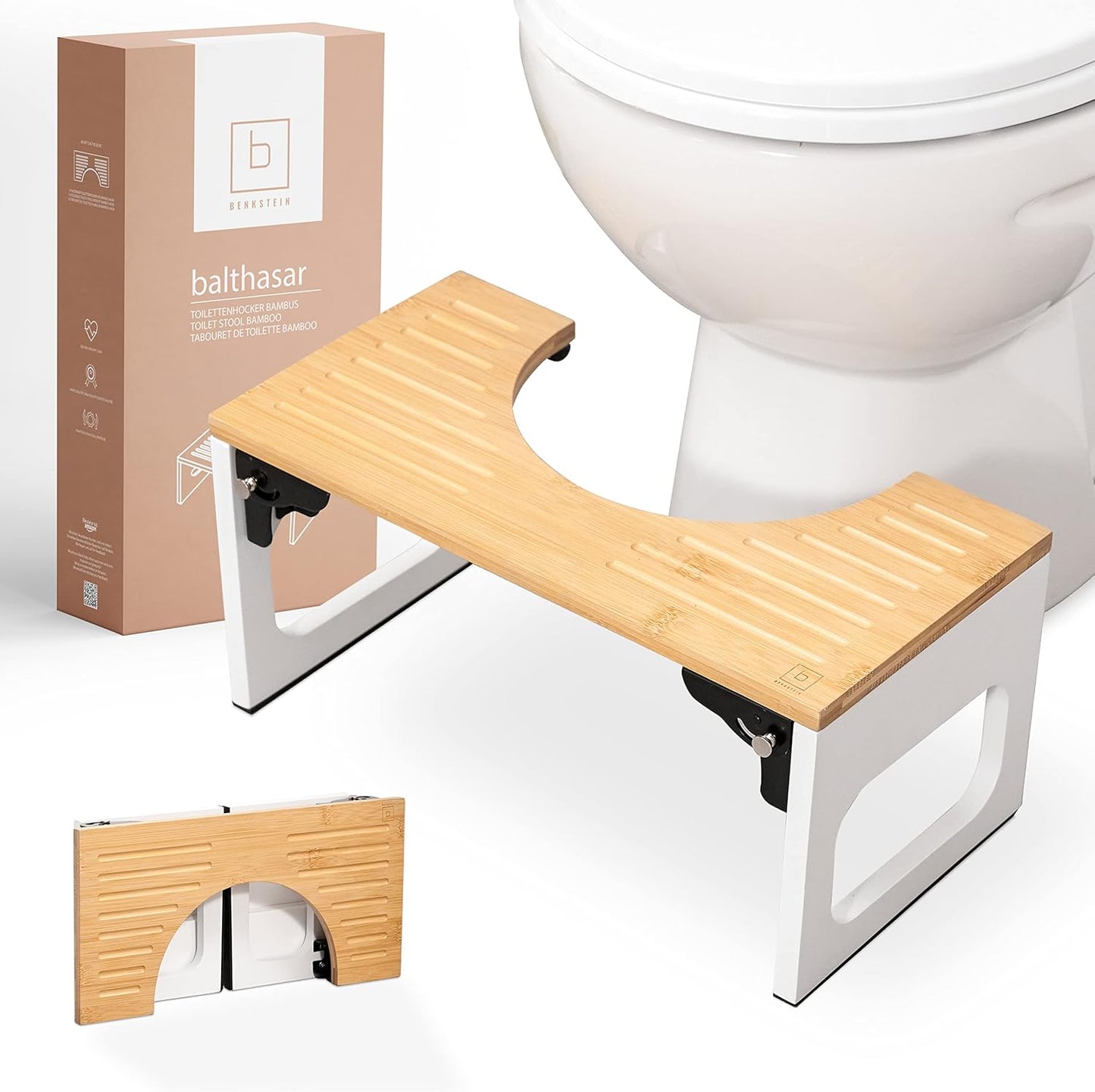 Klappbarer Toilettenhocker, Toilettenhocker