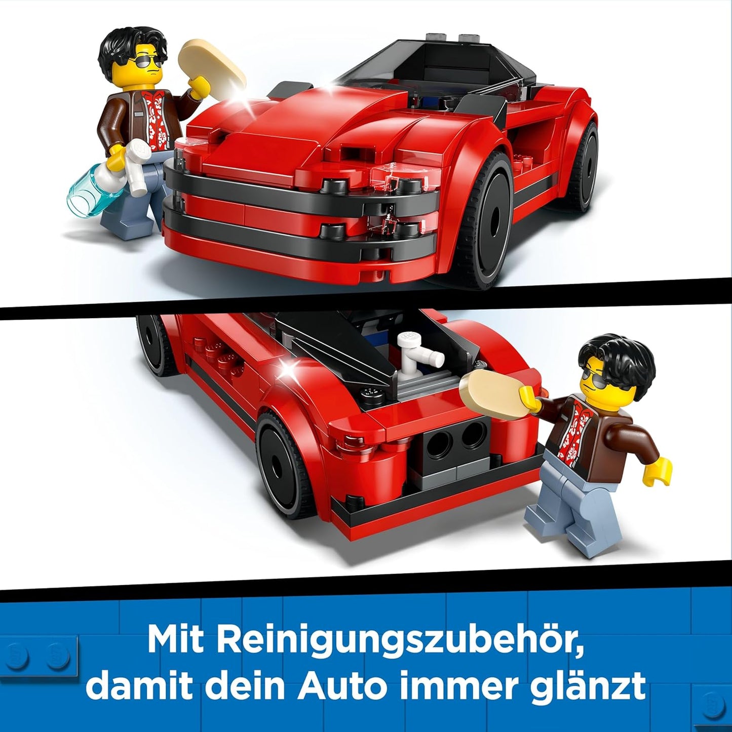 Roter Sportwagen