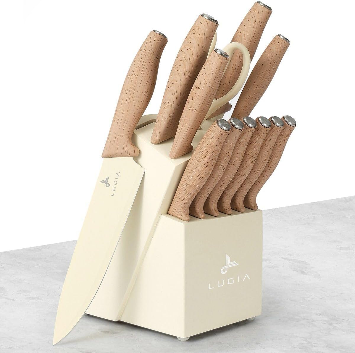 Messerset mit Block