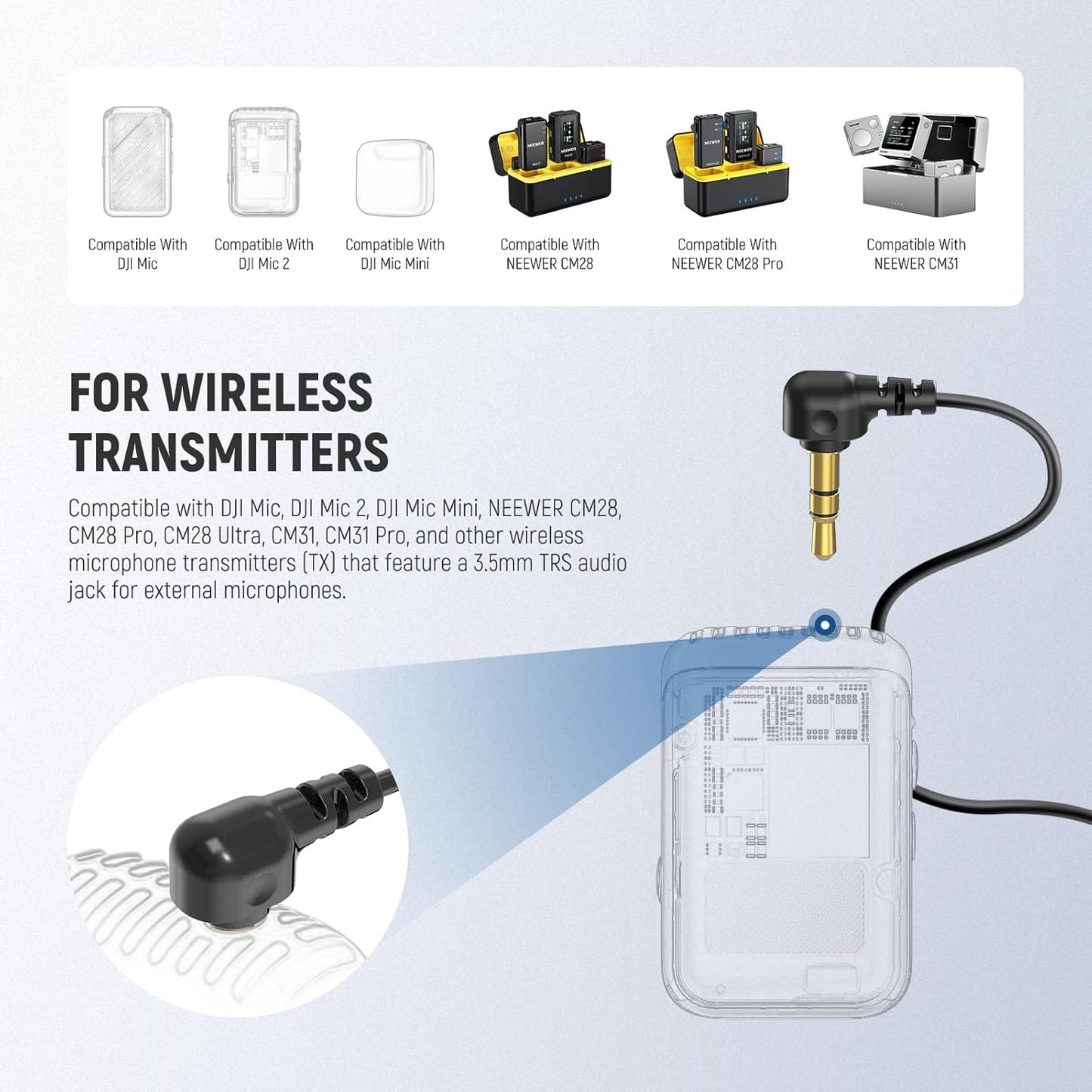 LM5 Mini Lavalier Mikrofon-Set, LM5