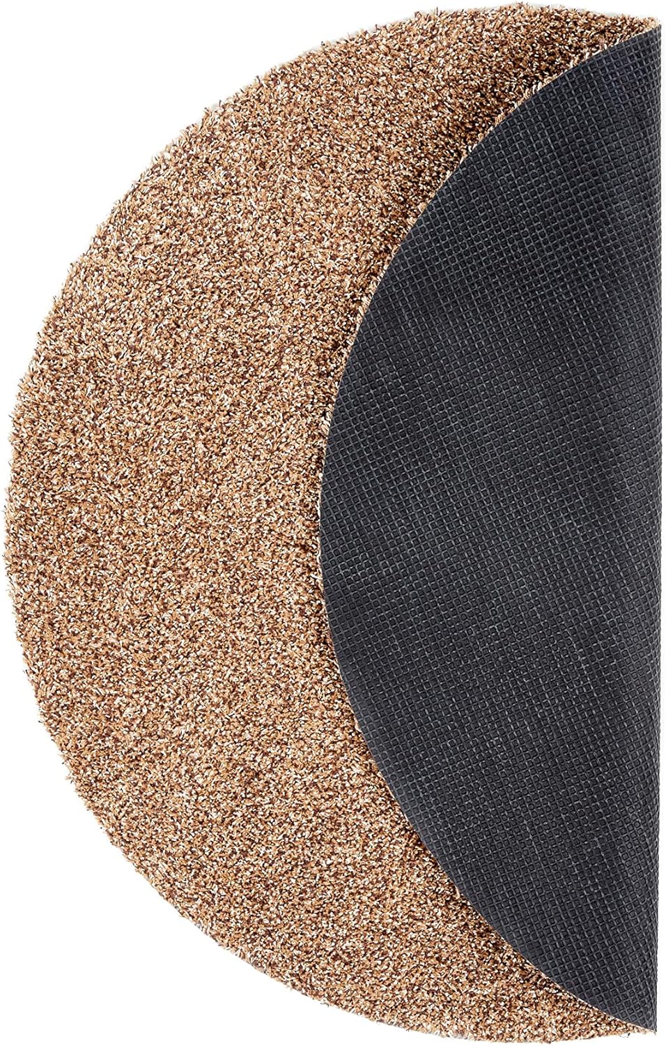 Runde Schmutzfangmatte, ca. 80 cm rund Beige