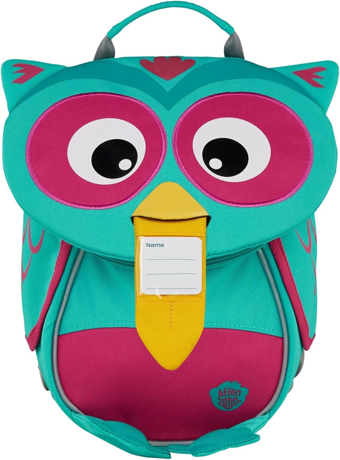 Kindergartenrucksack Kleiner Freund, Einheitsgrösse Eule - Türkis
