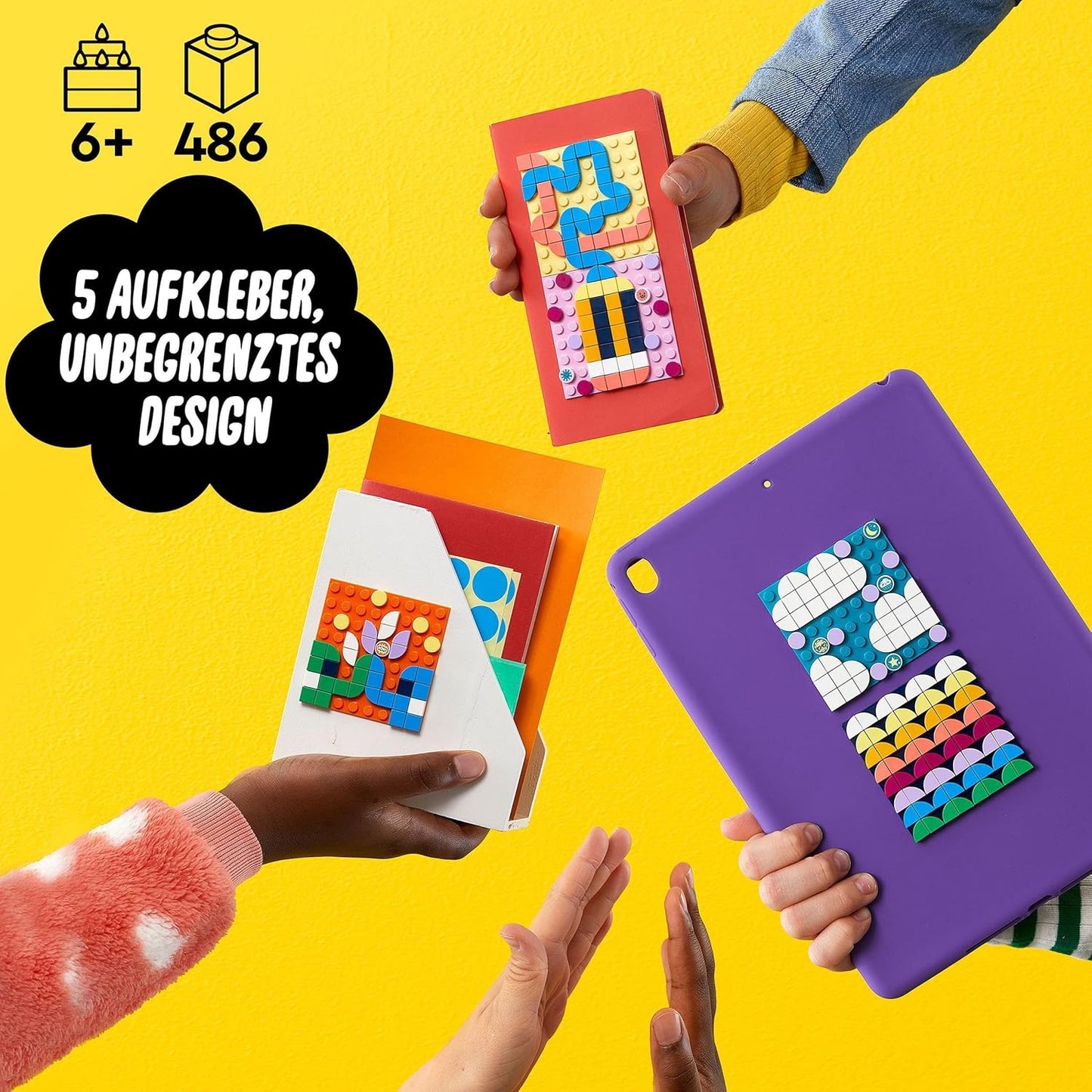 Kreativ-Aufkleber Set, Single