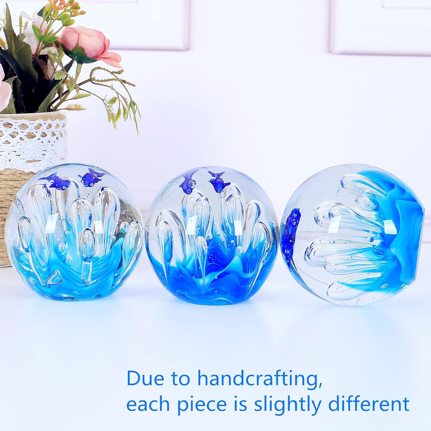 Marine Life GlasstatueKorallenblasenball, Korallenblasenball
