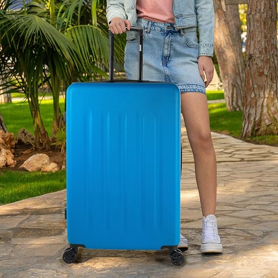 Reisekoffer mit 4 Rädern und Zahlenschloss, Antrazit L