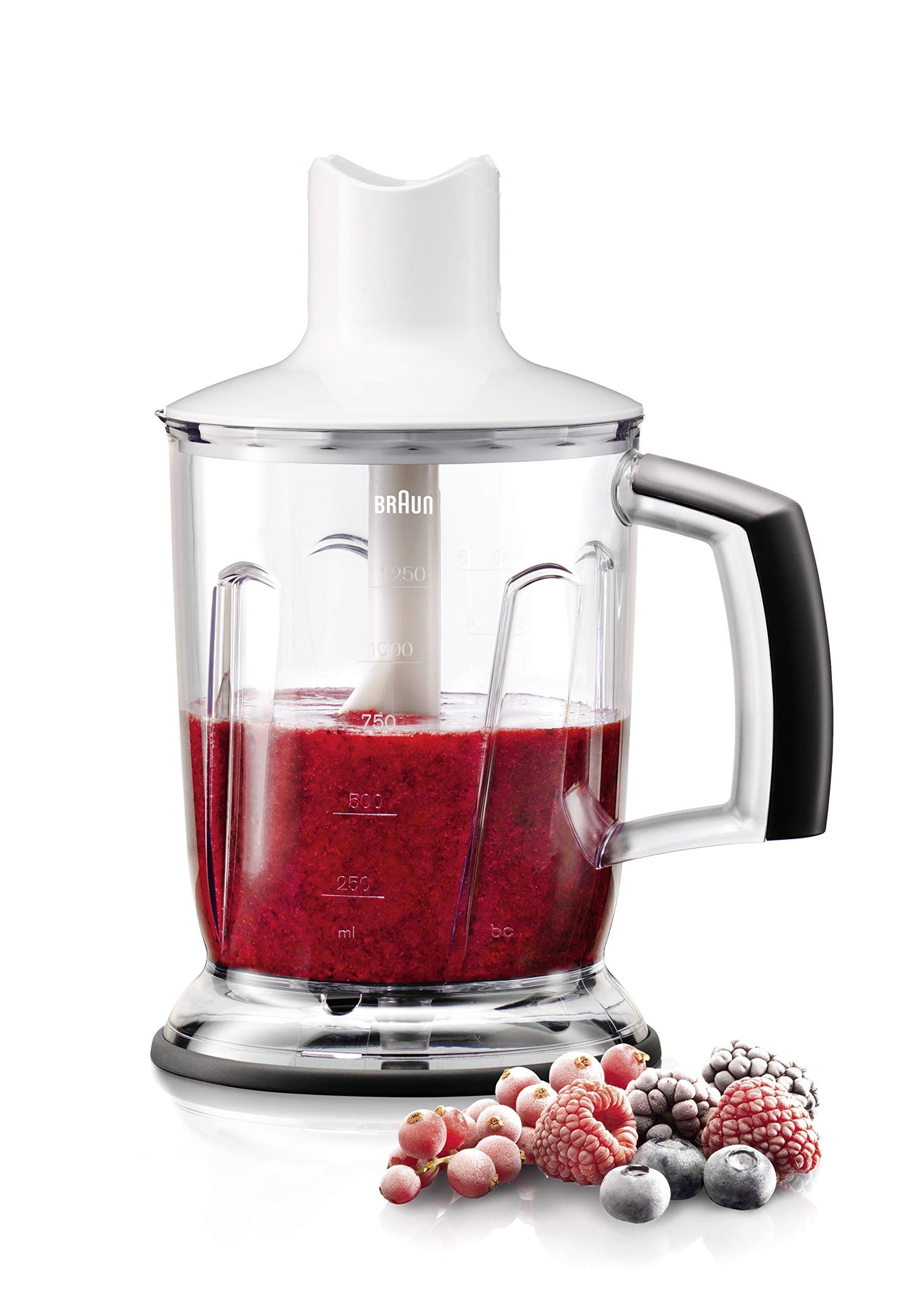 MultiQuick MQ 40 3-in-1 Stabmixer Aufsatz für MultiQuick Stabmixer, Weiss