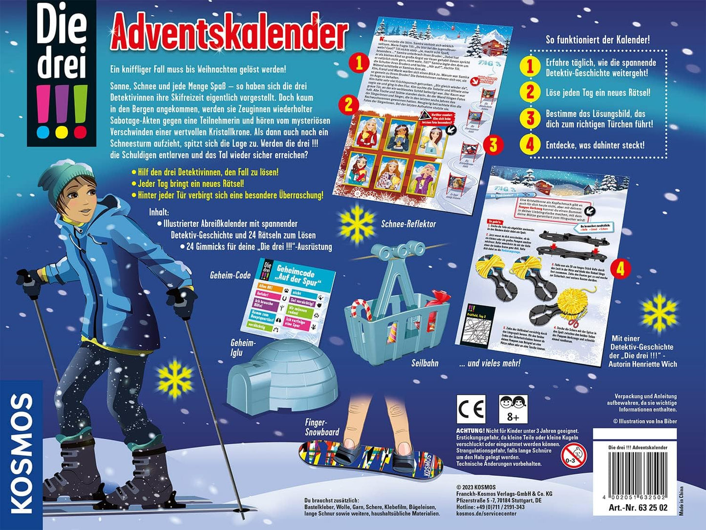Die drei!!! Löse das Rätsel um das Geheimnis auf der Ski-Freizeit