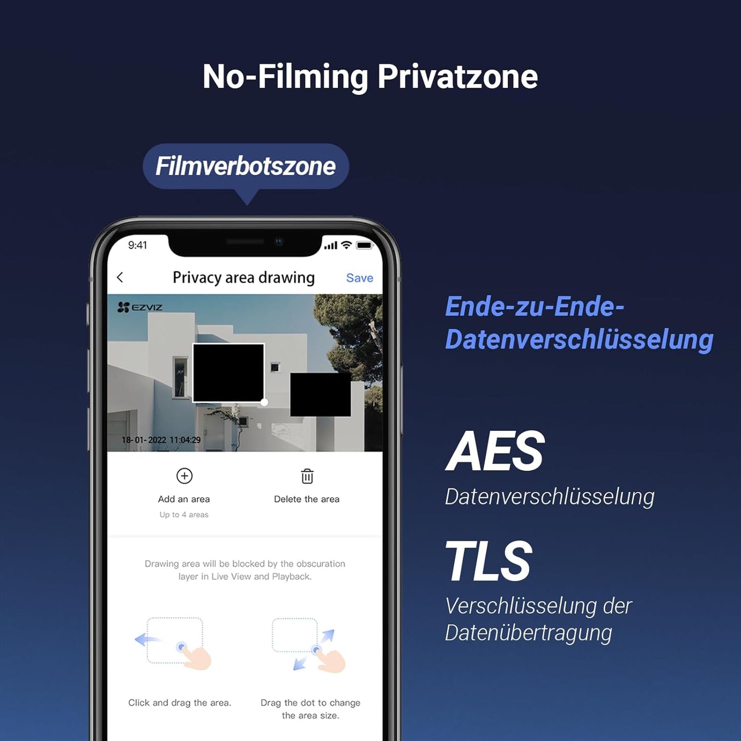 Kabellose 2K Video-Türklingel